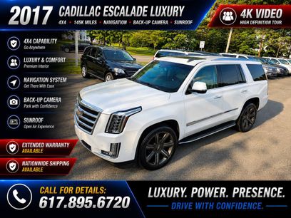 Used 2017 Cadillac Escalade Luxury