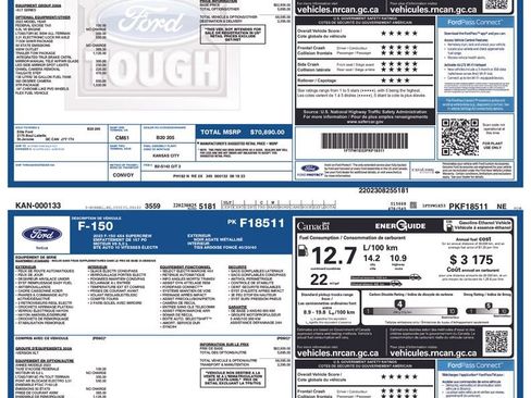 Used 2023 Ford F150 XLT w/ XTR Package AWD/4WD image 3