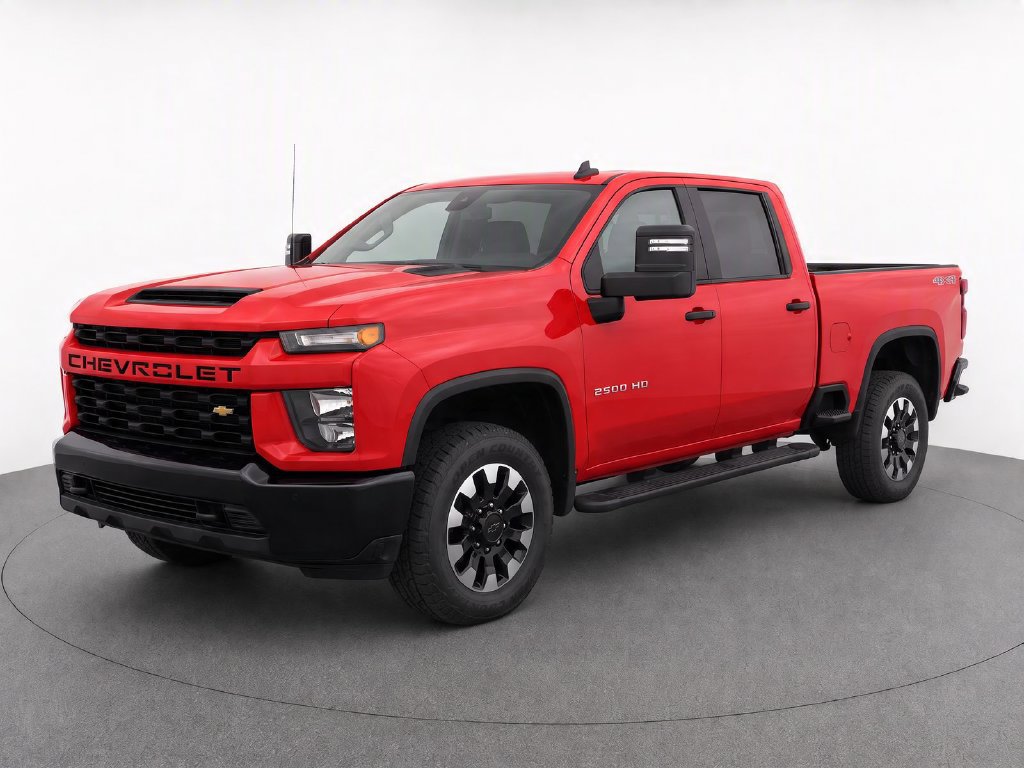 Used 2020 Chevrolet Silverado 2500 Custom w/ Custom Value Package AWD/4WD image 1