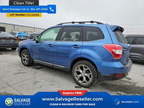 Used 2016 Subaru Forester 2.5i Touring w/ Eyesight & Navigation System AWD/4WD image 3