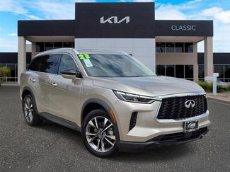 Used 2023 INFINITI QX60 Luxe w/ Cargo Package AWD/4WD video 1