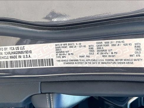 Used 2022 Jeep Grand Cherokee Altitude AWD/4WD image 31