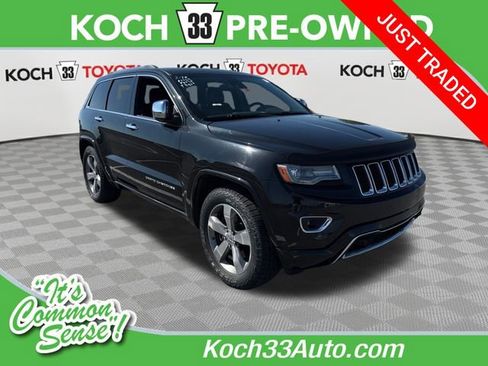 Used 2014 Jeep Grand Cherokee Overland w/ Advanced Technology Group AWD/4WD image 1