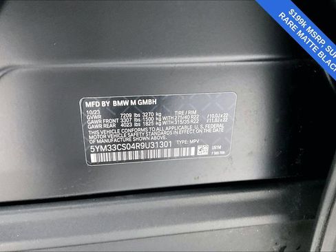 Used 2024 BMW XM Label Red image 44
