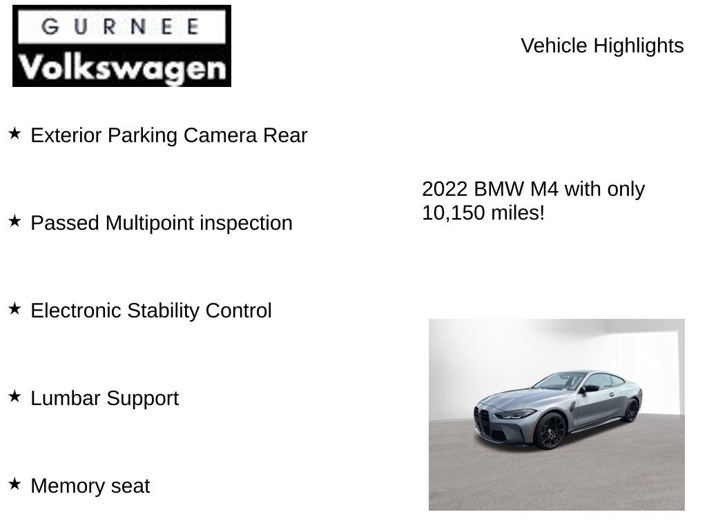 Used 2022 BMW M4 Coupe RWD image 8