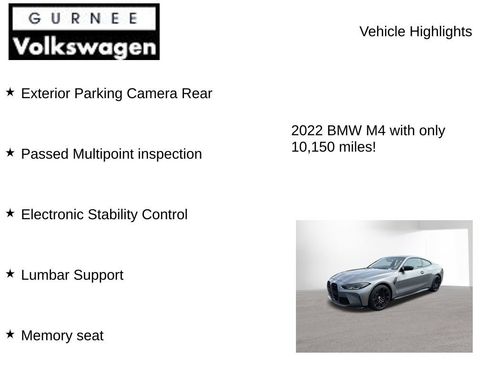 Used 2022 BMW M4 Coupe RWD image 8