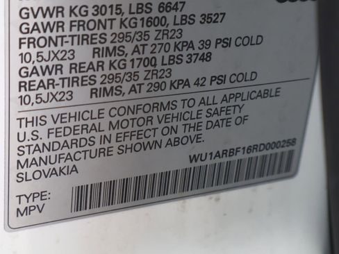 Used 2024 Audi RS Q8 4.0T w/ Black Optic Package image 23