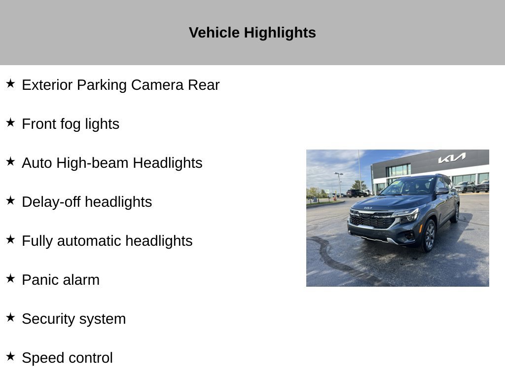 Certified 2024 Kia Seltos S AWD/4WD image 37