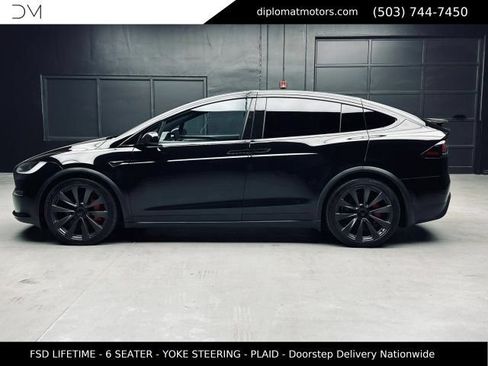 Used 2024 Tesla Model X Plaid AWD/4WD image 3