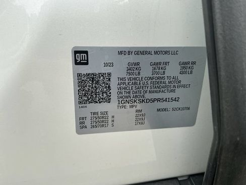 Used 2023 Chevrolet Tahoe Premier w/ Max Trailering Package AWD/4WD image 28