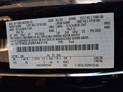 Used 2024 Ford F150 XLT w/ Mobile Office Package image 26