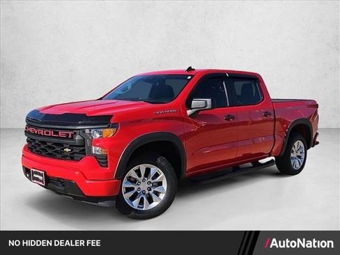 Certified 2024 Chevrolet Silverado 1500 Custom AWD/4WD image 1