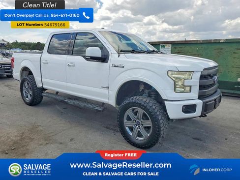 Used 2015 Ford F150 Lariat AWD/4WD image 5