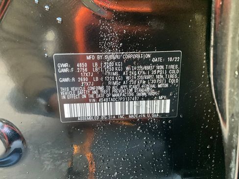 Certified 2023 Subaru Outback Premium image 39