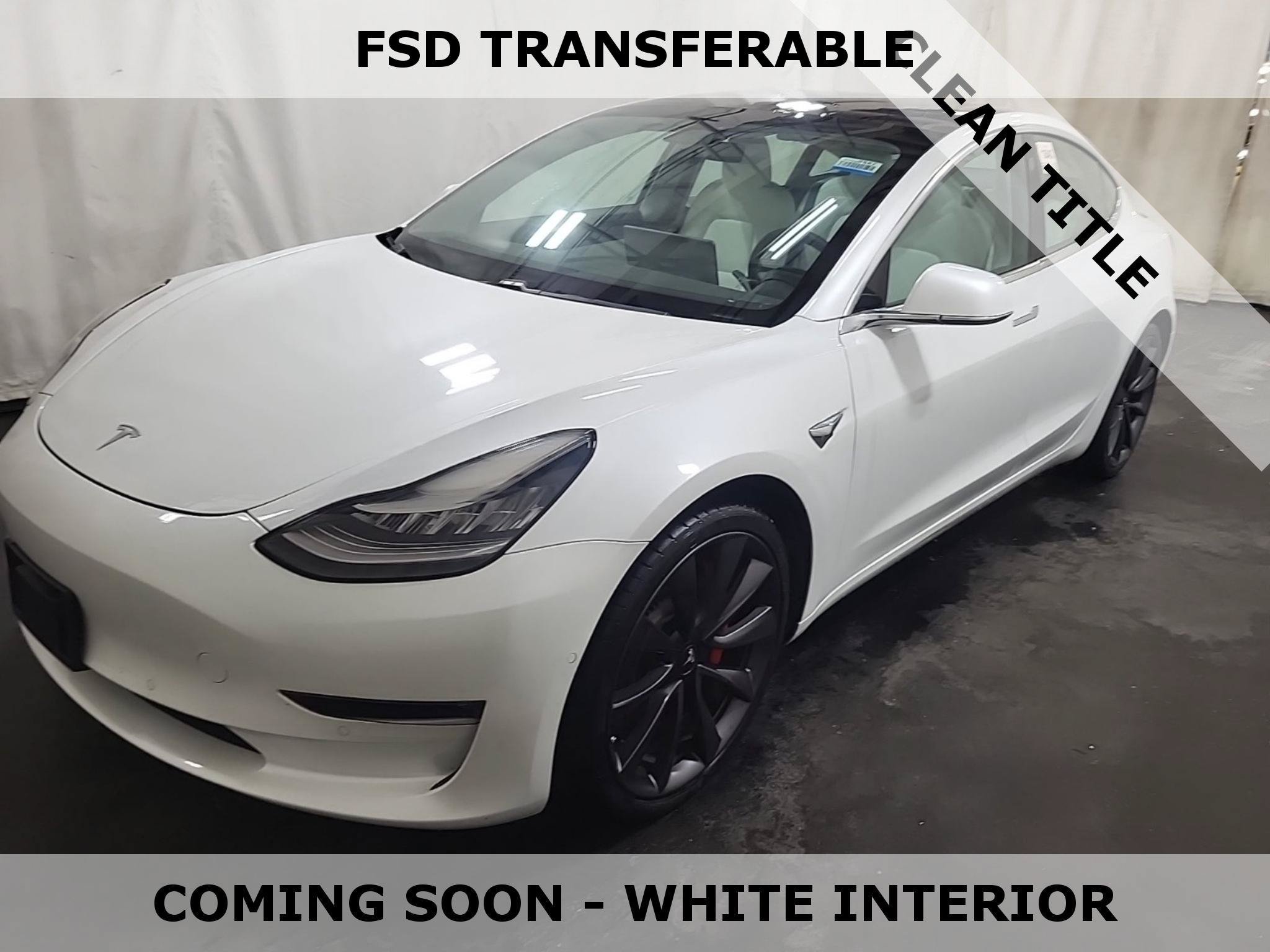 Used 2020 Tesla Model 3 Performance AWD/4WD image 1