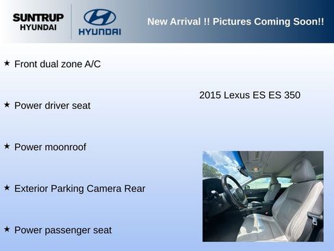 Used 2015 Lexus ES 350 image 5