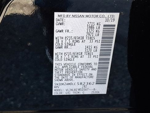 Used 2020 Nissan Pathfinder S image 27