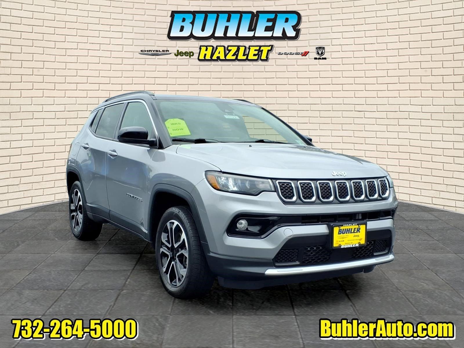 Certified 2023 Jeep Compass Limited w/ Sun and Sound Group AWD/4WD image 1
