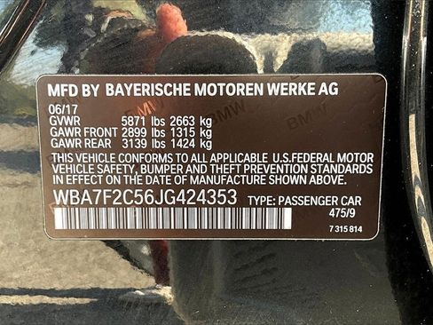 Used 2018 BMW 750i xDrive 750i xDrive image 34