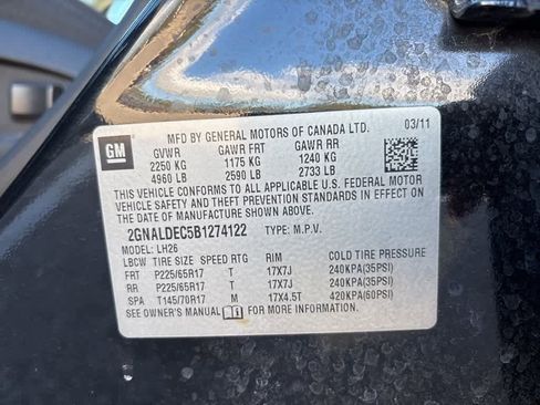 Used 2011 Chevrolet Equinox LT w/ Driver Convenience Package image 13