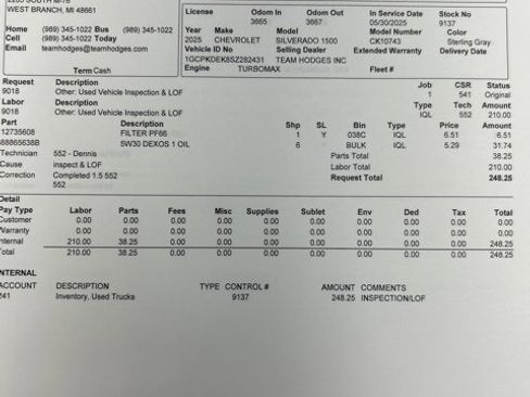 Used 2025 Chevrolet Silverado 1500 LT w/ All Star Edition Plus image 36