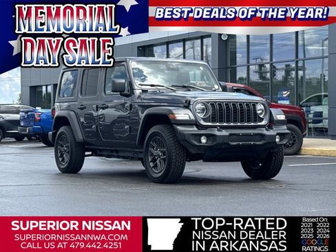Used 2025 Jeep Wrangler Unlimited Sport AWD/4WD image 1
