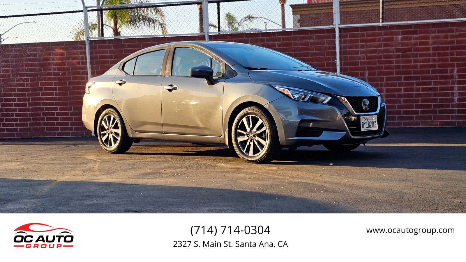 Used 2021 Nissan Versa SV FWD image 1