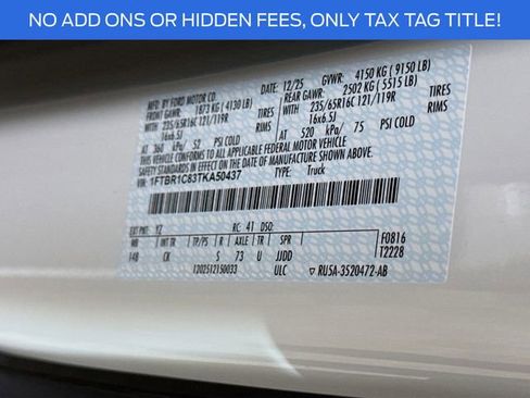 New 2026 Ford Transit 250 148 Medium Roof w/ Load Area Protection Package image 28