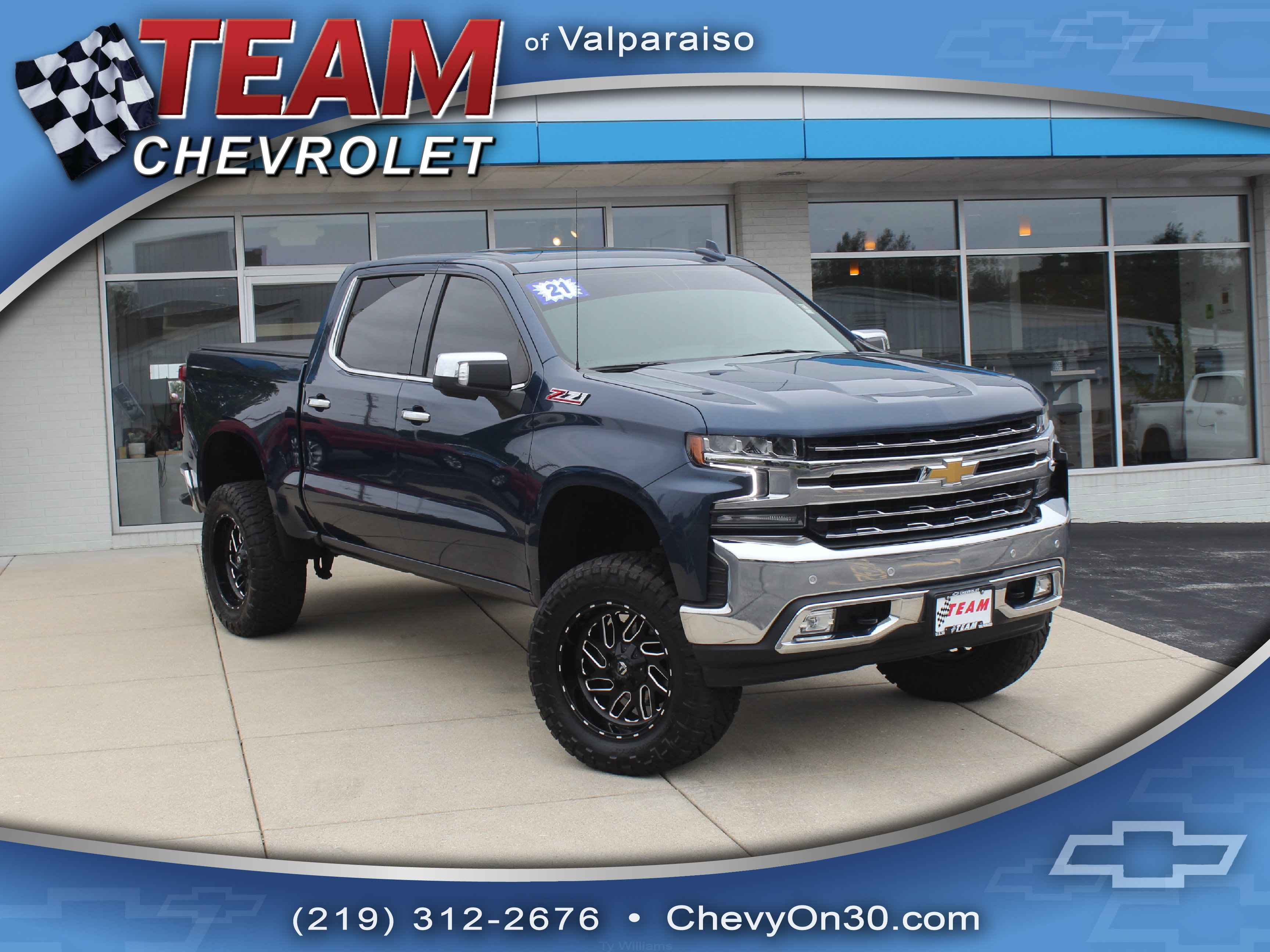 Used 2021 Chevrolet Silverado 1500 LTZ AWD/4WD image 1