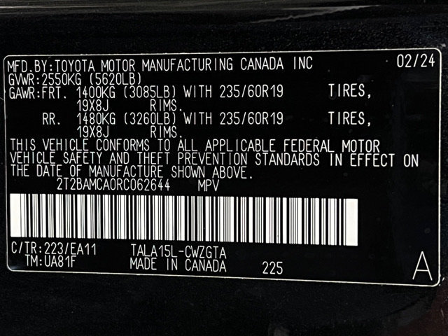 Certified 2024 Lexus RX 350 Premium w/ Accessory Package (Z1) AWD/4WD image 22