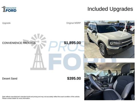 New 2025 Ford Bronco Sport Big Bend w/ Convenience Package image 30