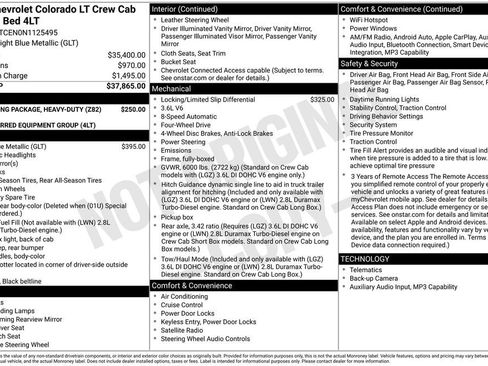 Used 2022 Chevrolet Colorado LT AWD/4WD image 5