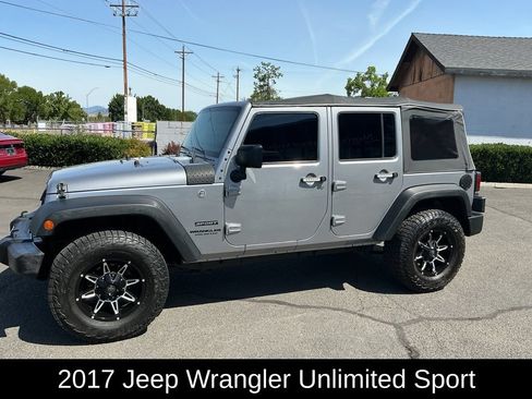 Used 2017 Jeep Wrangler Unlimited Sport w/ Connectivity Group AWD/4WD image 1