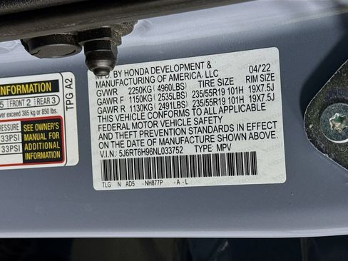Used 2022 Honda CR-V Touring image 34