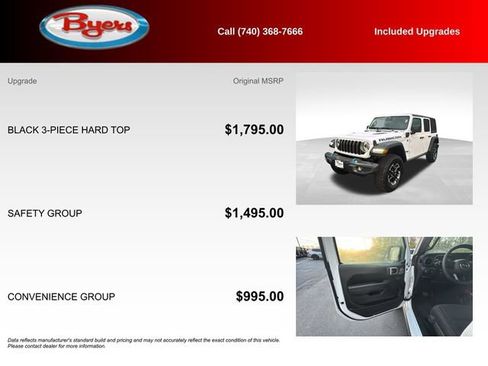 Used 2025 Jeep Wrangler Unlimited Rubicon 4xe w/ Safety Group image 5