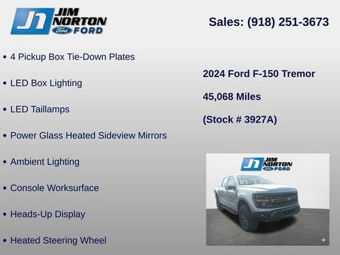 Used 2024 Ford F150 Tremor w/ Equipment Group 402A High AWD/4WD image 18