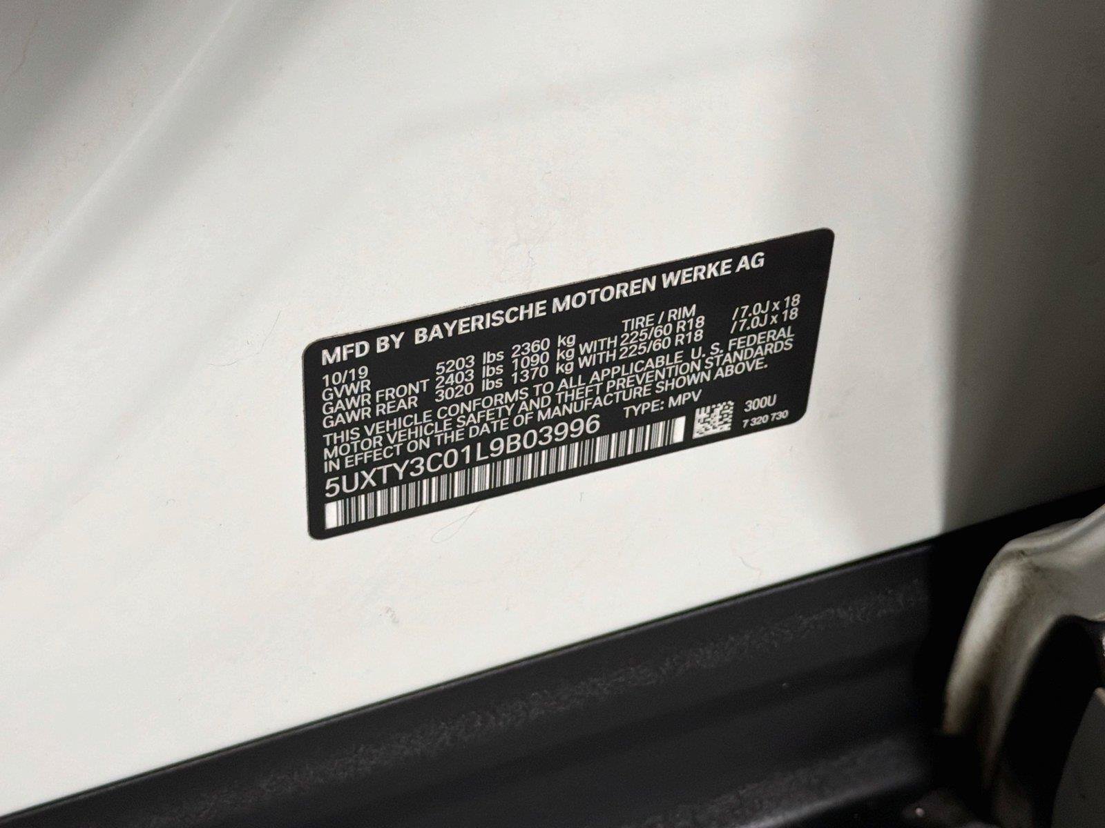 Used 2020 BMW X3 sDrive30i RWD image 32