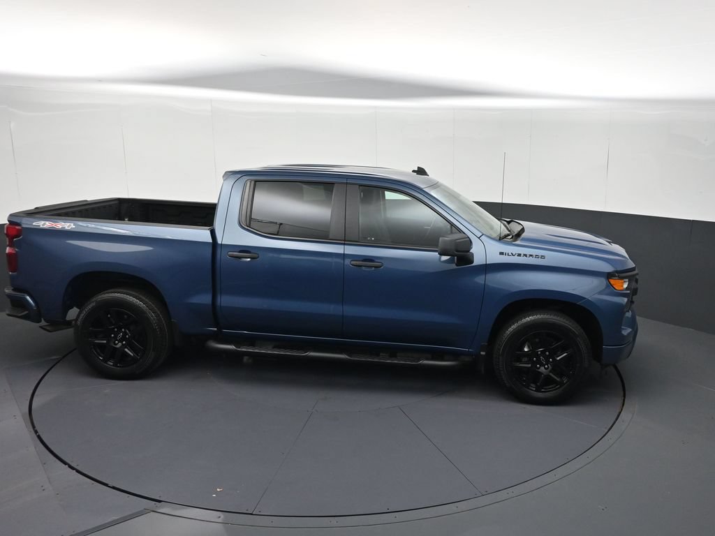 Certified 2024 Chevrolet Silverado 1500 Custom w/ Turbomax Blackout Package AWD/4WD image 27