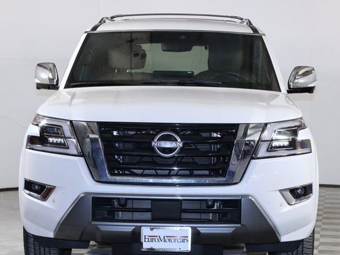Used 2023 Nissan Armada Platinum w/ Captain's Chairs Package image 2
