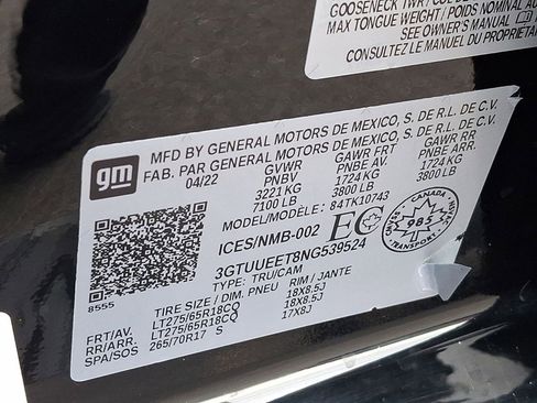 Used 2022 GMC Sierra 1500 AT4 image 33