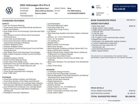 Used 2023 Volkswagen ID.4 Pro S RWD image 5