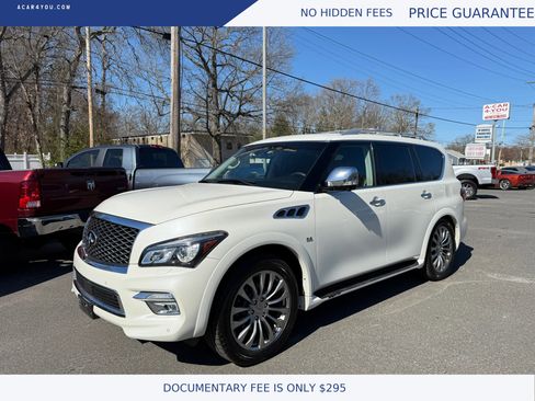 Used 2016 INFINITI QX80 4WD w/ Deluxe Technology Package image 1