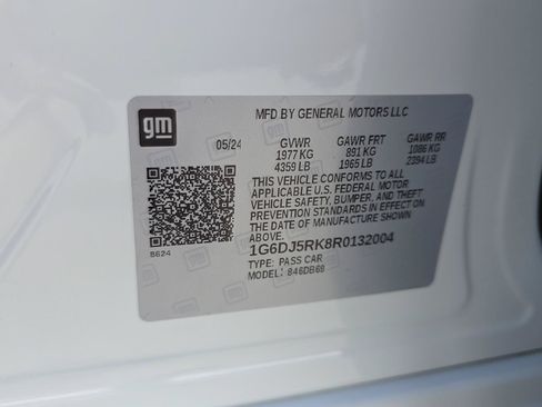 Certified 2024 Cadillac CT4 Luxury w/ Sun And Sound Package RWD image 26