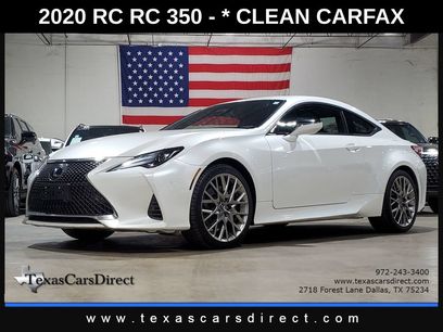 Used 2020 Lexus RC 350 w/ Premium Package