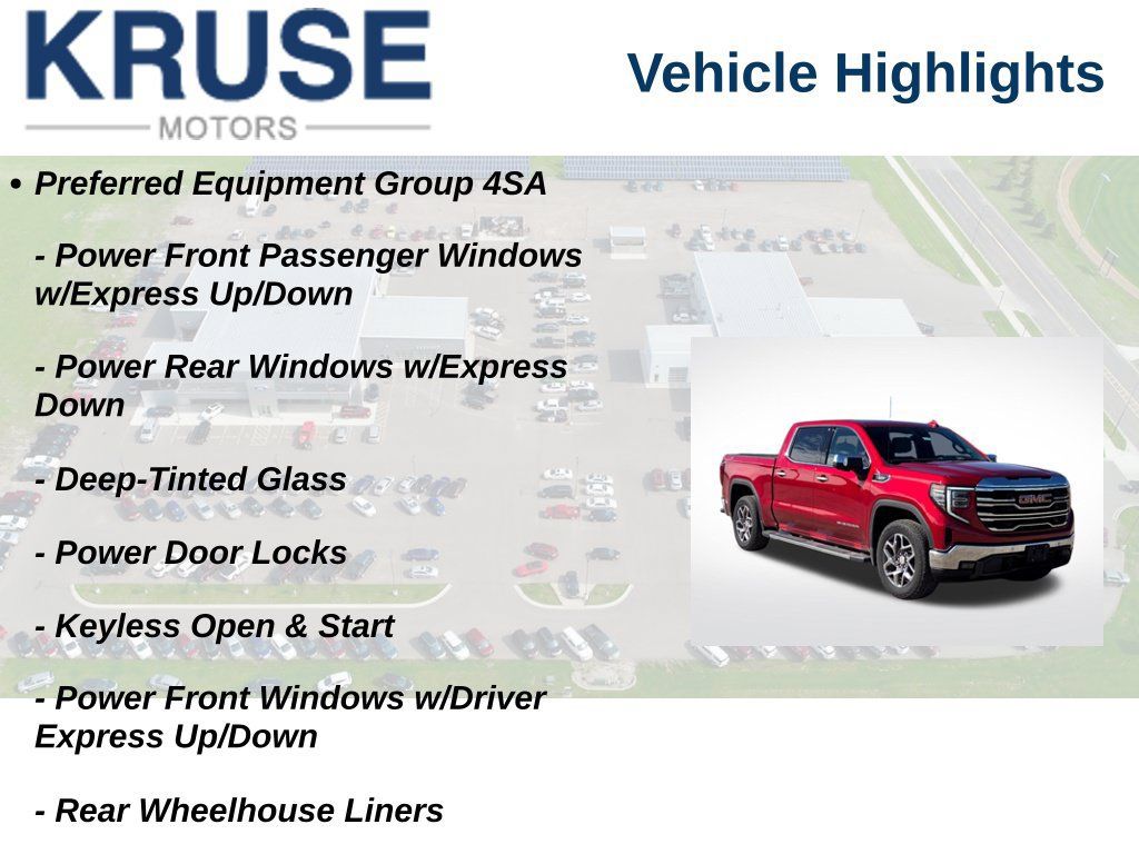 Used 2025 GMC Sierra 1500 SLT w/ SLT Premium Plus Package AWD/4WD image 10