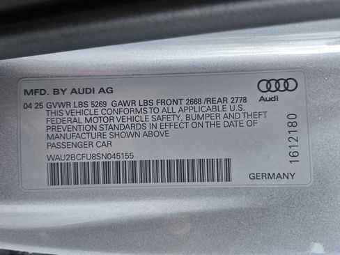 New 2025 Audi A5 2.0T Premium Plus image 13