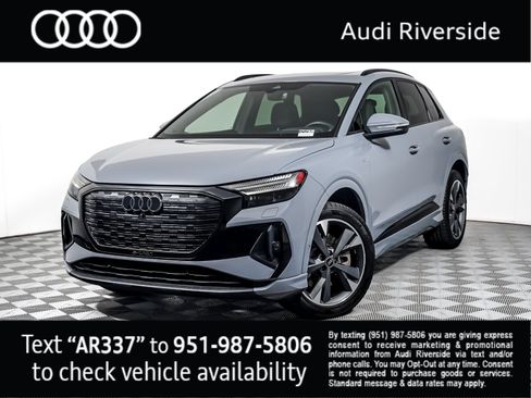 Used 2023 Audi Q4 e-tron Prestige w/ Black Optic Package AWD/4WD image 1