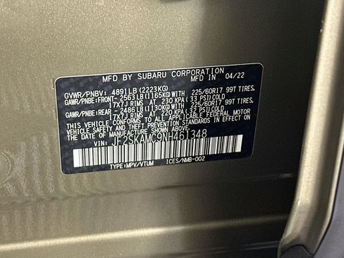 Used 2022 Subaru Forester Wilderness AWD/4WD image 12