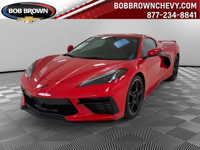 Used 2022 Chevrolet Corvette Stingray Preferred Cpe w/ Z51 Performance Package RWD image 1