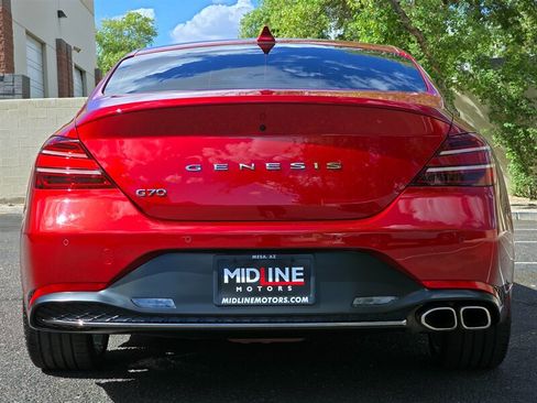 Used 2023 Genesis G70 2.0T w/ Sport Prestige Package RWD image 9